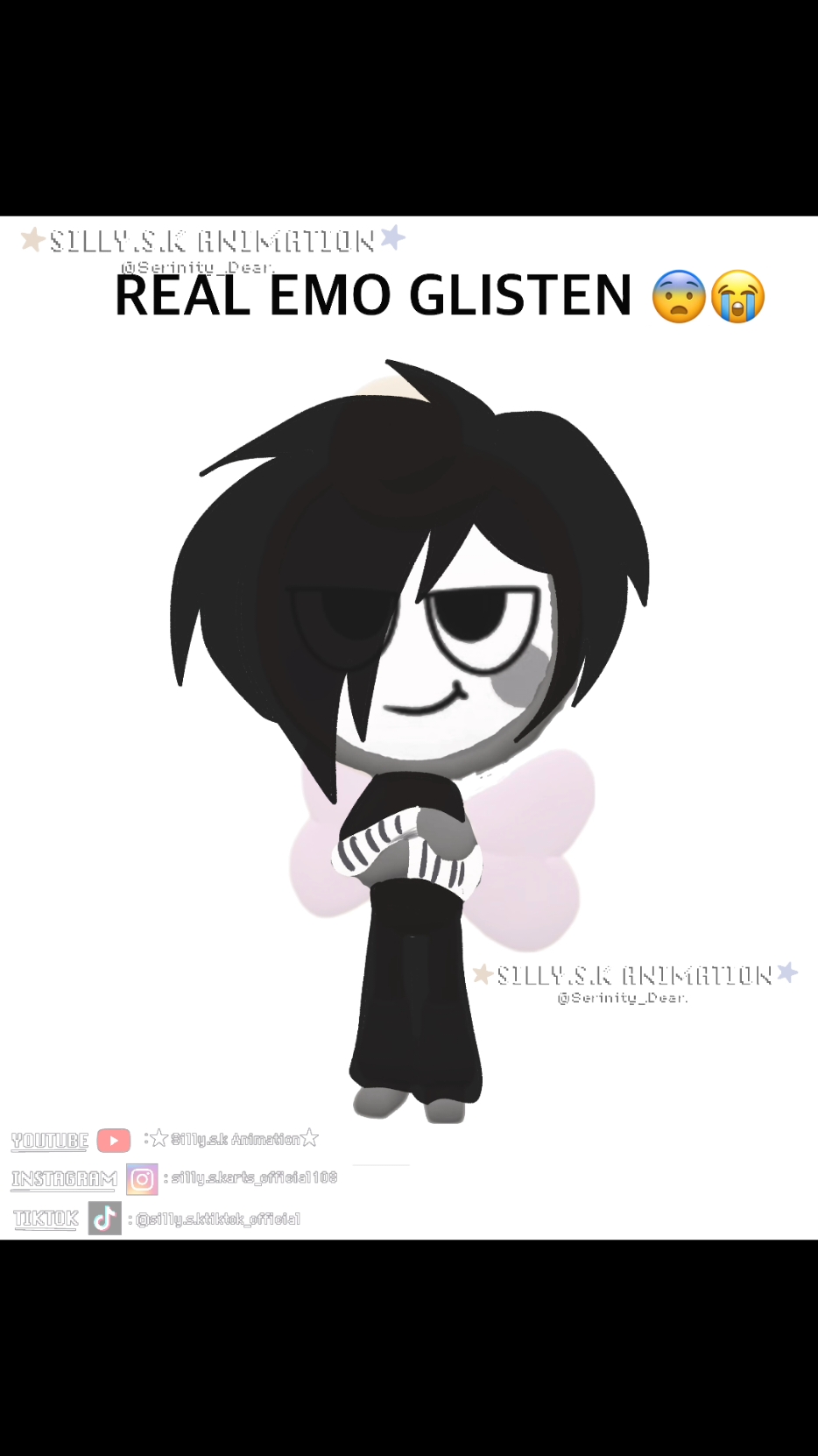 This Zesty mirror try an emo style 🫵🏻😭💀 [Ft. Glisten from Dandy's World] . . . . . . . . #dandysworld #roblox #glisten #emo  #emostyle #trending #animation #meme #memes #trend #alightmotion #ibispaintx 