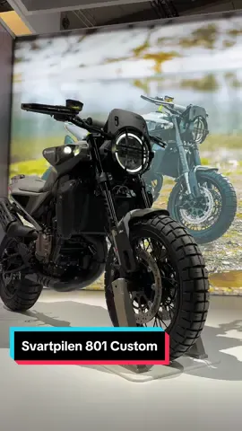 The Svartpilen 801 Custom 🪖#moto #roadster #motorcycle #retro #bike #road #husqvarna