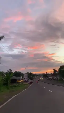 vibes sunset gong bgttt🌅#jalurlingkarselatansukabumi 