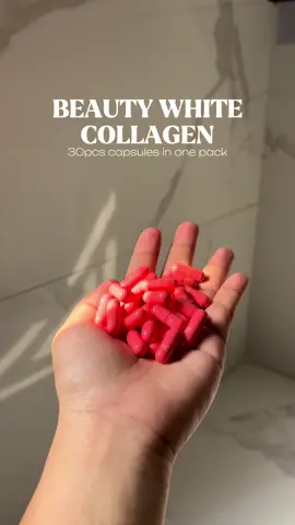 Healty and glowing skin? You glow babe- Beauty white collagen got you💗 #youglowbabe #beautywhite #collagen #collagencapsule 
