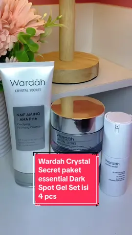 Wardah paket essential Crystal Secret Dark Spot Gel Set isi 4 pcs m@Wardah Beauty Official  #wardah #wardahbeauty #wardahcrystalsecret #crystalsecret #promoguncang1111 #wibgajian #wibgajiansale #gebyarbelanjanovember #cuantanpabatas #gilagilajualan 