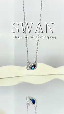Dây chuyền & vòng tay thiên nga siêu cinh xắnn đã v còn có deal hời ở 👇🏻 #viral #vongtay #daychuyennu #titankhonggi#trangsuctitan #daychuyenthiennga 