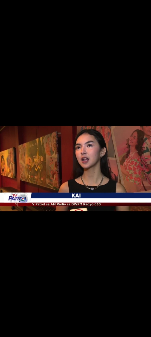 Kai got featured on Tv patrol..🥰🫶🏻 Artista kana @kai charisss😅#pbbkai #kai #kaishamontinola #kaisha 