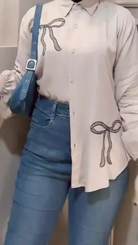 GLAUDY KEMEJA RAYON TWILL POLOS KEMEJA PITA BORDIR