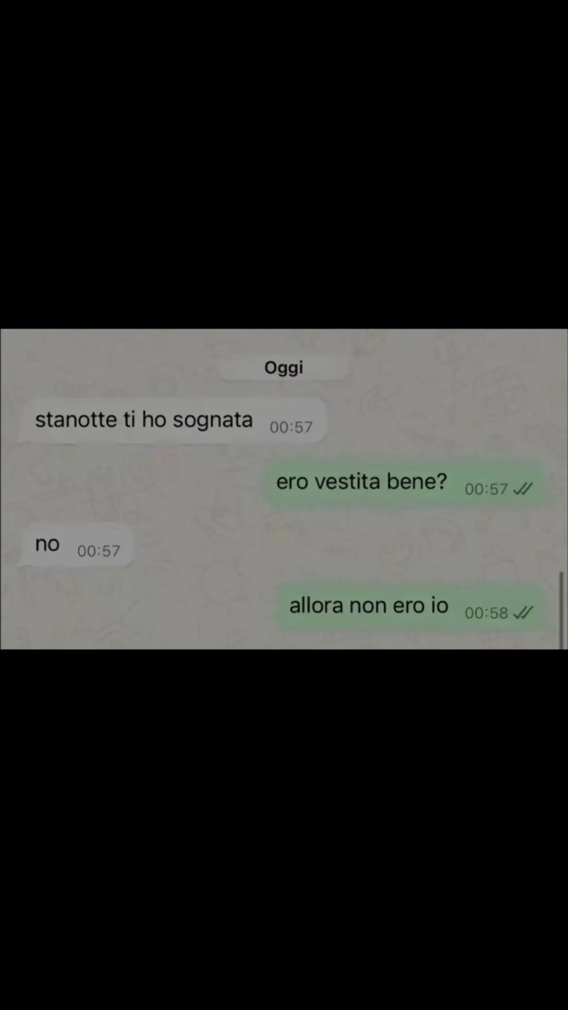non ero io.