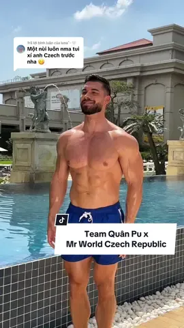 Trả lời @luna˚⊹🤍 Czech Republic của các bạn đây. @Học Viện Quân Nguyễn Pu Lê x Mr World photoshoot today 😘 ##quannguyenpule##quanpuacademy##hocvienquannguyenpule##vietnammakeupartistandhairstylistawards##teamquanpu##fyp##tiktokgiaitri#mrworld #mrworldvietnam 