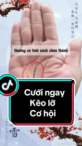 Cưới ngay kẻo lỡ nếu tay người yêu có hình tam giác phúc đức!#xemchitay #favuli #nhântướng 