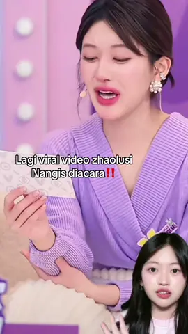 Lagi viral video zhaolusi nangis #cerrynabeautytips 