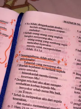 Mazmur 54:6 🤍 #JelajahLiburan #Ayatalkitab #alkitabpeganganhidupku #fyp #kontenrohani 