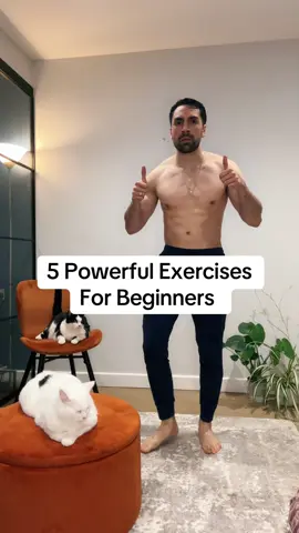 Beginner Exercises. Consistency and a healthy diet are key! #fitnessmotivation #beginnerworkout #homeworkout 