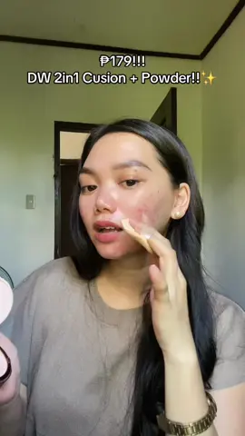 Grabi sofer affordable 😭 it gives me confidence mga anteh!!! Big thanks @DW Makeup ❤️ #makeup #powder #cusion #makeup 