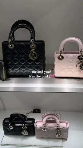 just manifesting our lady diors, pink or black?💓🖤🎀 #girlyvibes #shopping #ladydior #dior #luxurylife #luxurybags #dioraesthetic #shoppingvibes #girlydaysout #pinkaesthetic #richgirlaesthetic #bags #designer 