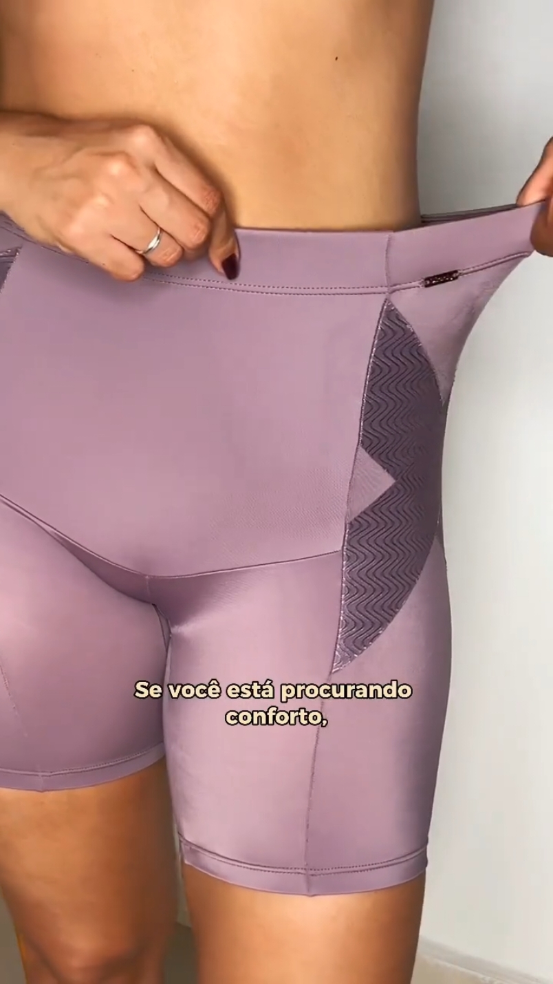 Bermuda cintura alta zero barriga #compressao  #barriga #disfarça  https://s.shopee.com.br/3Aq66g4CjB
