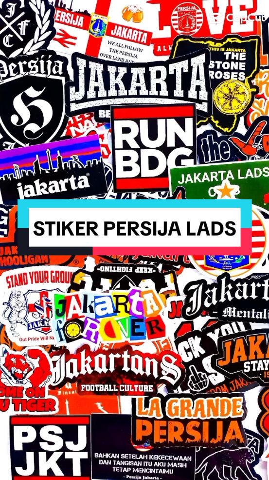 lets go lads murah free ongkir #stiker #casualstyle #ultras #persija #thejack #cnp 