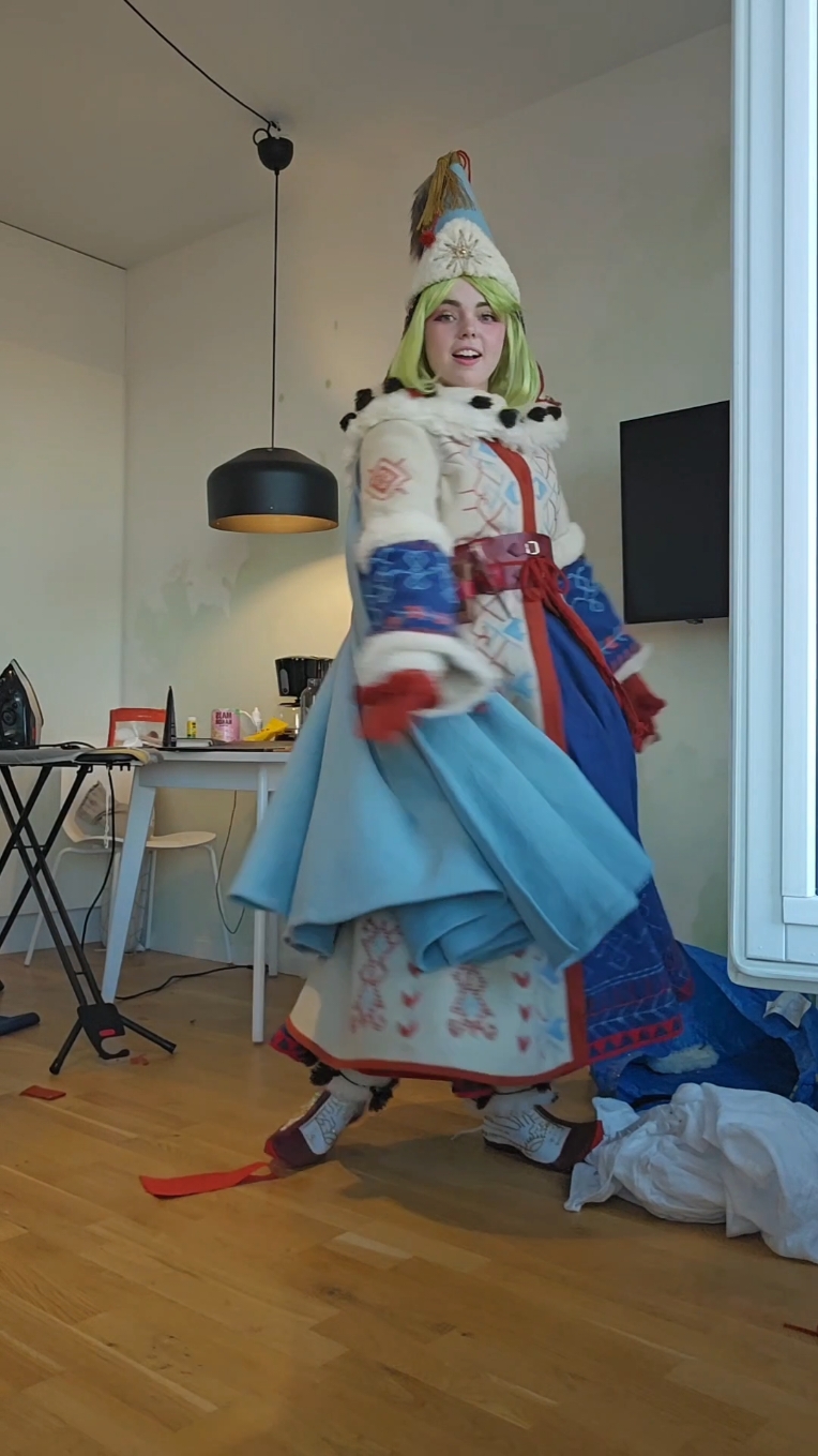Olivia has made her yearly tiktok video Olivia is freeeeeeeeeeee  anyways some content from Winter Coco made together w @Triptrap  #whacosplay #witchhatatelier #witchhatateliercosplay #comiconstockholm #cosplaywip #wintercoco 
