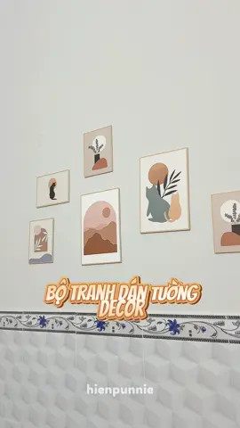#decor #tranhdantuong #hienpunnie #review 