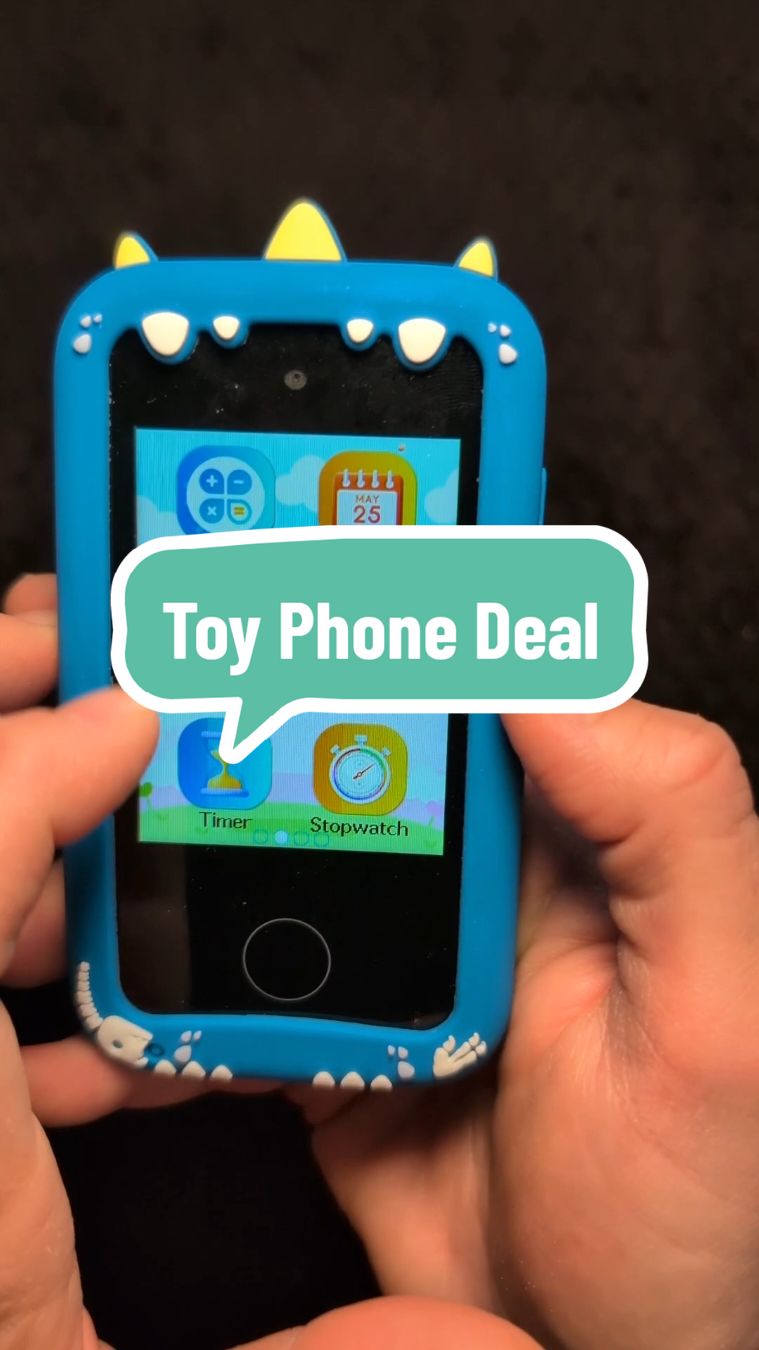 This makes the perfect Christmas gift for your toddler  #toyphone #playphone #toys #smartphonetoy  #spotlightfinds #toddlertoys #toddlertoysforchristmas  #tiktokshopholidayhaul #tiktokshopblackfriday #tiktokshopcybermonday #tiktokshopchristmas 