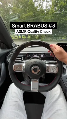 Does it sound like 50.000€ quality? #smart #brabus #3 #asmrsounds #qualitycheck 