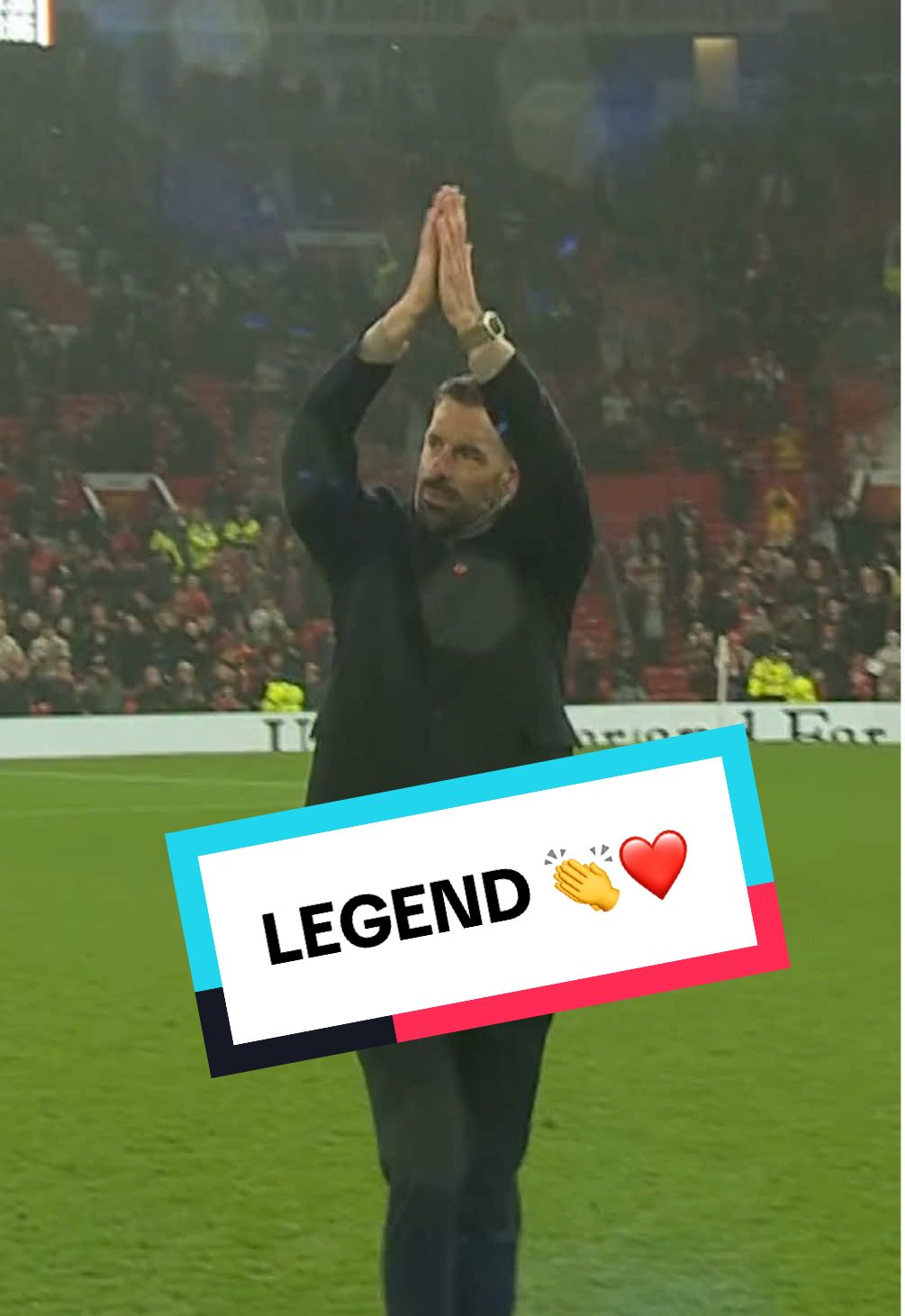 Thank you, Ruud 🫶🥹 #MUFC #ManUtd #VanNistelrooy #OldTrafford #PremierLeague 