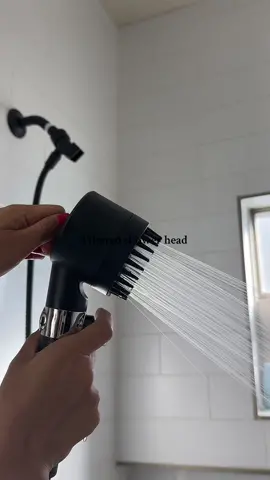 First shower in this was 🫶🏻🫶🏻😭amazing #showerhead #shower #decor #homedecor #newshower 