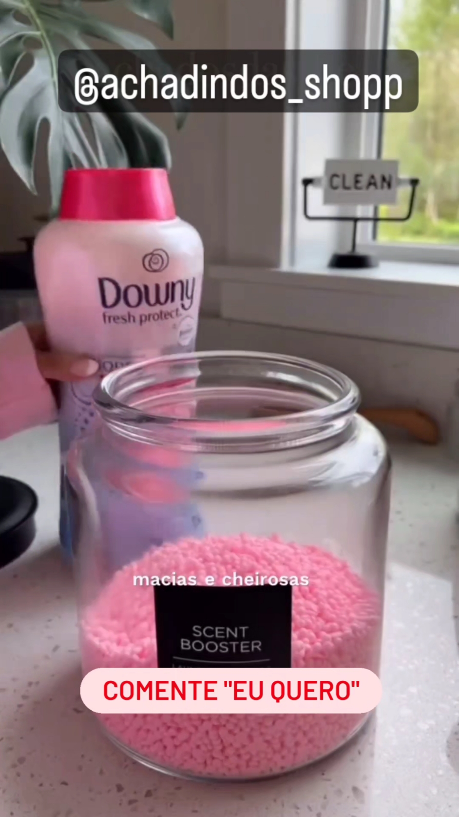 Achadinho da shopee Missangas de Amaciante! Comente 