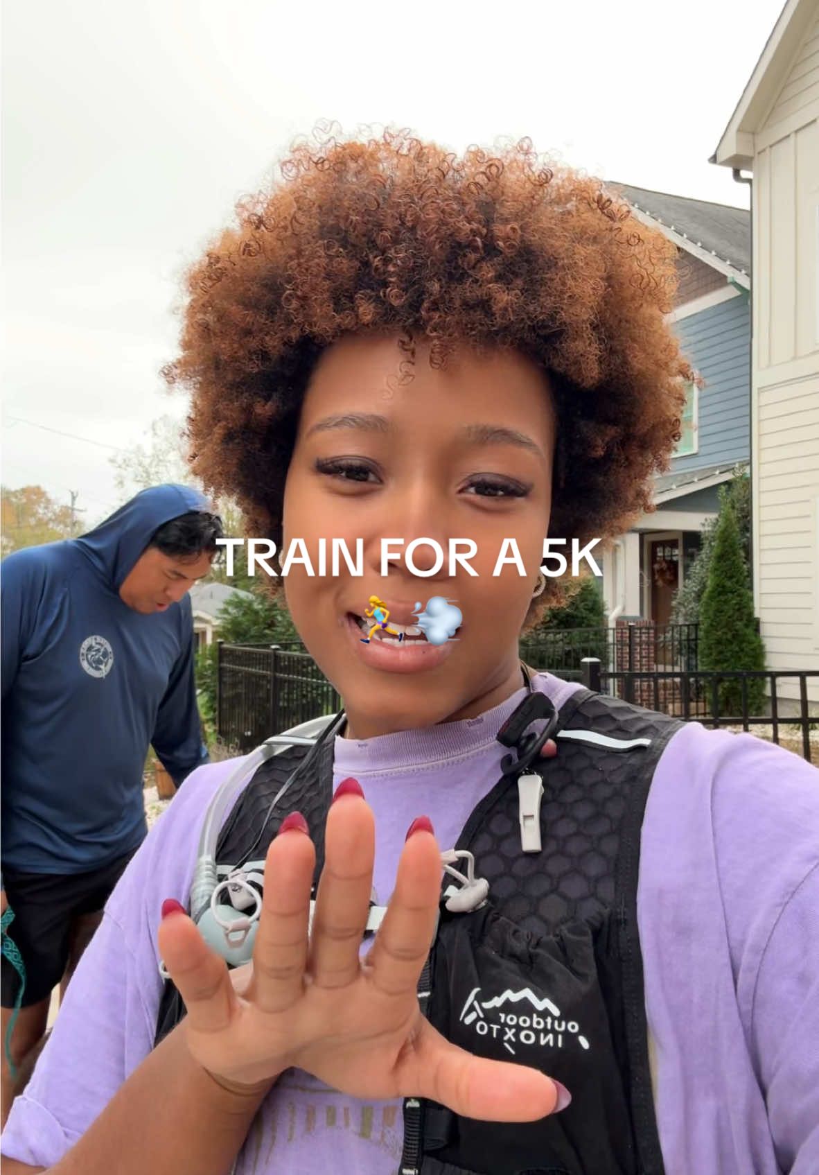 6 days till our 5k 🫠🏃‍♀️💨 #slowrunner #runner #newrunner #5k #5ktraining #training #run #Running #beginnerrunner #runningmotivation #3milerun #couple #interracialcouple #charlotte #clt 