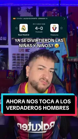 Ahora nos toca a los verdaderos hombres 😎 #deportesentiktok #parati #fcbarcelona #tiktokfootballacademy 
