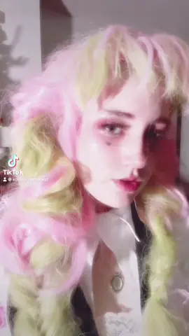 Silly little repost!! TAGS: #JUNKO #CHICA #cosplay #fyp #cosplayer #popular #plsgoviralandgetonthefyp #junkoenoshimacosplay #kny #demonslayer #demonslayercosplay #mitsuri #mitsuricosplay #mitsurukanrojicosplay #mitsurukanroji 