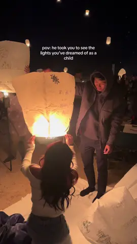 got my tangled moment 🌙 #fyp #lightsfestival #lanternfestival #socal 