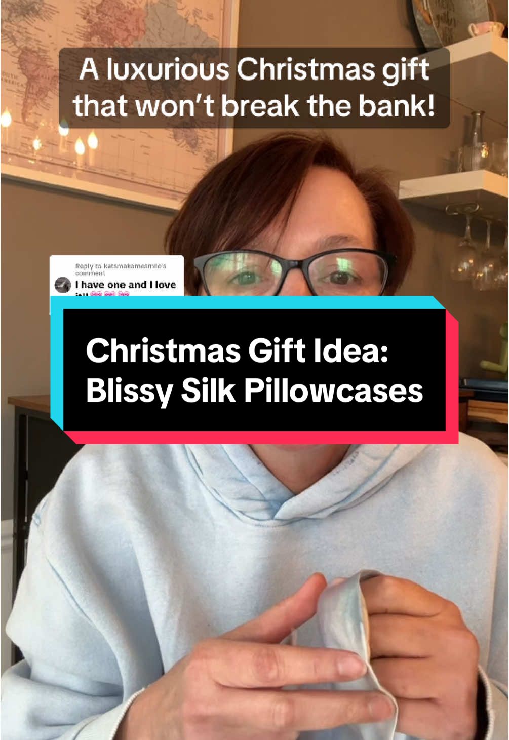 Replying to @katsmakemesmile Say goodbye to bed head and hello to beauty sleep with Blissy Silk pillowcases! Super soft, gentle on your skin and hair, and cooler to sleep on. #silkpillowcase #silkpillowcases #silkpillowcasebenefits #blissypillowcase #blissybrand #pilllowcases #giftideas #christmasgiftideas #giftsforher #luxuriousgifts #tiktokshopblackfriday #tiktokshopcybermonday #tiktokshopholidayhaul 