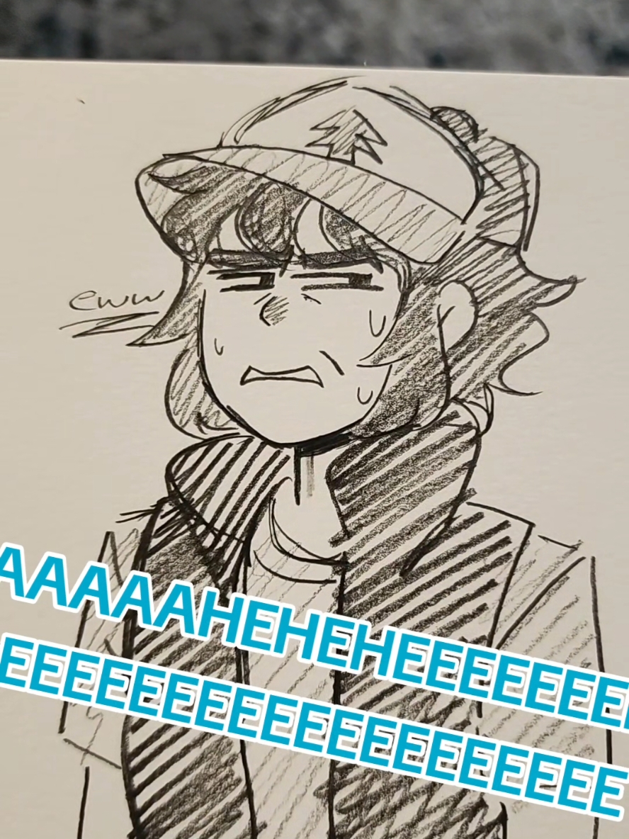 He tries to act all menacing but dude is literally the BIGGEST pushover #gravityfalls #gideongleeful #dipperpines #art #artist #artistsoftiktok  #fyp #fypツ #fypage #fypシ゚viral #foryoupage #foryoupage❤️❤️ 