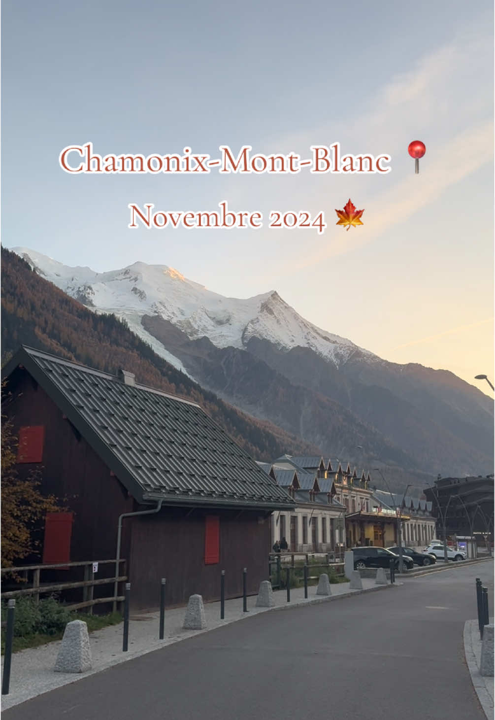 Novembre 🍁 Chamonix 🏔️ #chamonix #chamonixmontblanc #moutains #november #novembre #fall #hike #Hiking #france #fyp 