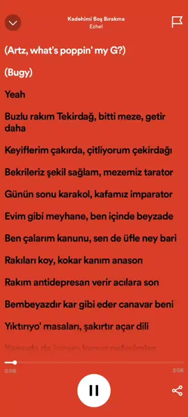 Ezhel - Kadehimi boş bırakma lyrics #lyrics #ezhel #beniöneçıkart #kesfet #kesfetteyiz #fyp #wozzymen 