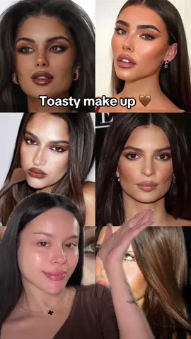 The only makeup you need for fall 🤎 #makeup #toastymakeup #fallmakeup #makeuptutorials 