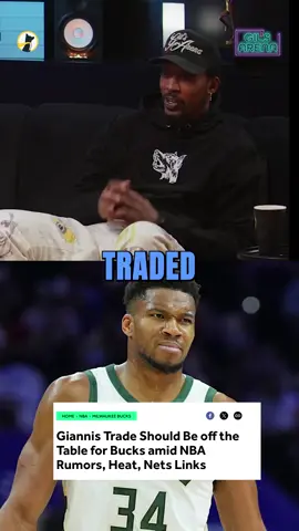Giannis leaving Milwaukee doesn’t sit right with the crew.   #NBA #basketball #gilsarena #giannisantetokounmpo #bucks #milwaukee #fyp #trade #fyp 