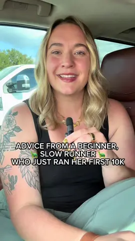 My three biggest takeaways from my first 10K as a beginner runner! #runner #slowrunner #Running #beginnerrunner #runtok #midsizerunner #run #runnergirl #slowrunnersclub #raceday #runna 