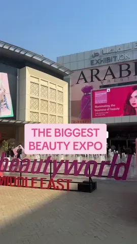 Beautyworld Middle East, you were a treat 🍬 #beautyworld #beautyworlddubai #dubai #cosmetics #dayinmylife #beauty #haircare #skincare 