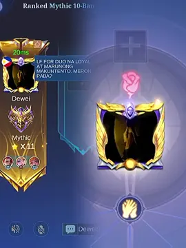 Yong duo na di ka iniiwan, di ka ipagpapalit kahit di ka magaling.at loyal sayo. Meron paba? Tara po. comment your role and ml id.🙂 #fyp #mlbbtiktok #mlbbcontentcreator  #mlbbtrend #mlbbofficial #mobilelegendsbangbang #mobilelegends_id @Mobile Legends Philippines #fypviralシ #capcut 