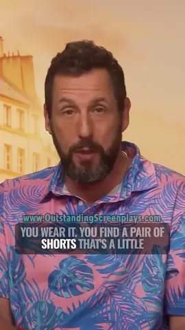 #AdamSandler 's Fashion Style 😅 #screenwriting #screenwriter #screenplay #fyp #shorts #filmtok #author #writer #movies #film 