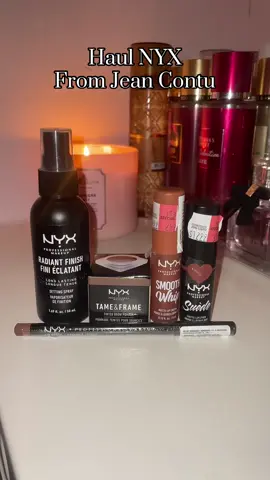 Haul NYX from Jean Contu.          #fyp #makeup #jeancontu #nyx #nyxcosmetics #lipliner #beauty #cosmetics #mtl #haul #goviral #trend @Nyxcosmetics_es #pourtoi 