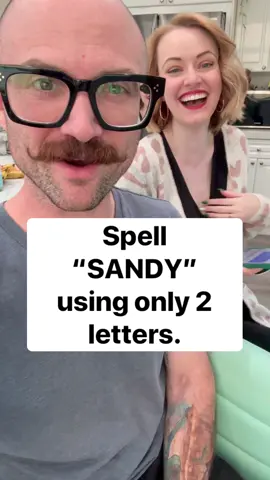 Spell “Sandy” puzzle #brainteaser #riddle #puzzle 