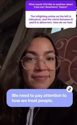 I’m answering questions on my Instagram at @AOC! 