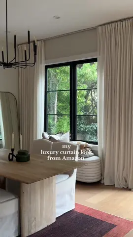 curtains will transform your space INSTANTLY #homedecor #DIY #luxurycurtains #amazonhome #amazonfinds #amazoncurtains #luxuryhome #apartmentdecor #apartmenttherapy #amazoncurtains #linencurtains #ceilingcurtaintrack 