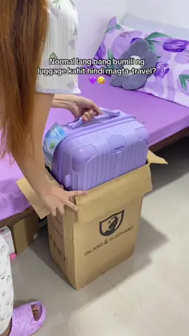 11.11 must have!! affordable luggage for your next travel 💜🥹 #luggagebag #luggagesuitcase #luggagerecommendation 