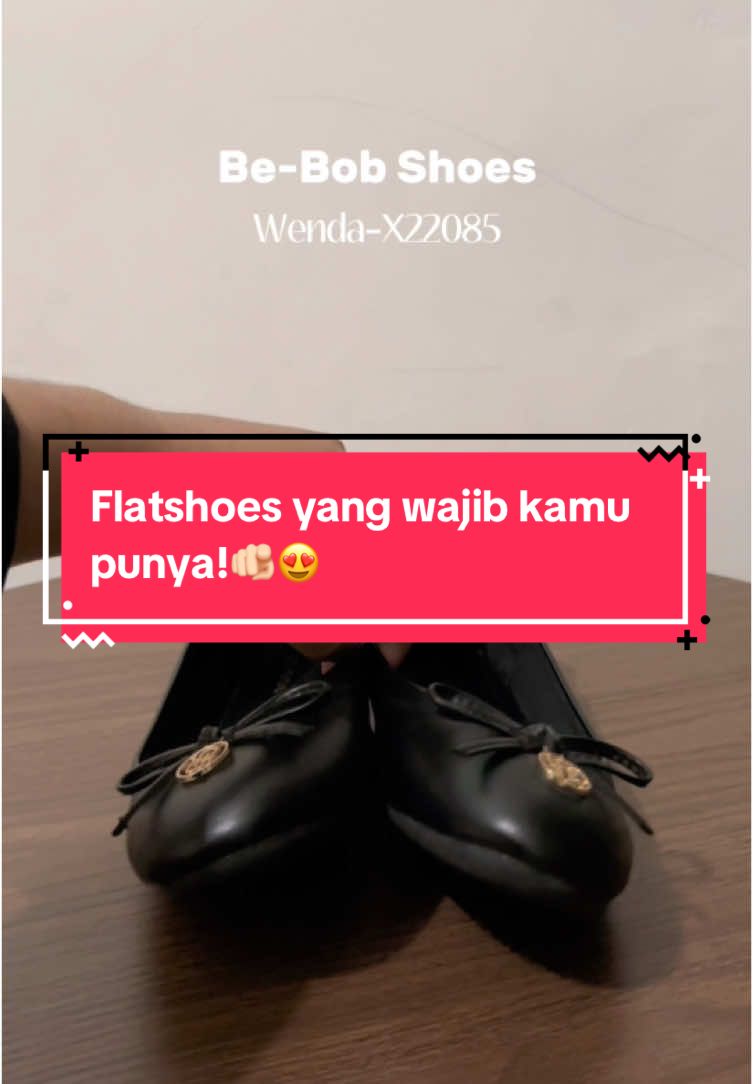 Hayooo siapa yang udah punya wenda flatshoes inii?? Kalo belum checkout sekarang di keranjang kuning🛒🛒🛒  #bebobshoes #bebob #rekomendasisandalwanita #tiktokshop #sepatuwanita #fashion #dailysandal #flatshoes #shoescollection #style 