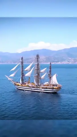 เรือ Amerigo Vespucci เป็นเรือสำเภาสัญชาติอิตาลี ซึ่งได้รับสมญานามเรือใบสวยที่สุดในโลก อายุ 90 ปี เข้าเทียบท่าที่ภูเก็ต ตั้งแต่วันที่ 6-10 พ.ย. 67 ที่ผ่านมา  #italy🇮🇹 #amerigovespucci #fouryou #fypシ 