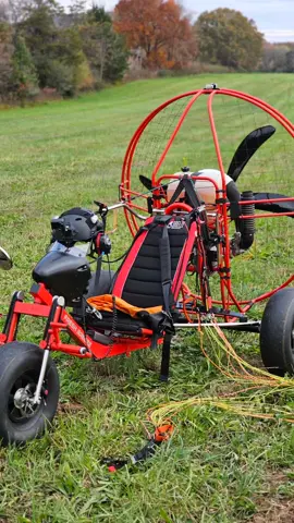 Cool morning in NC 11-10-2024 #Paramotor #Trike #FLYING  #fyp #cloudy #paragliding #trees #Life is too short @cabin critter 