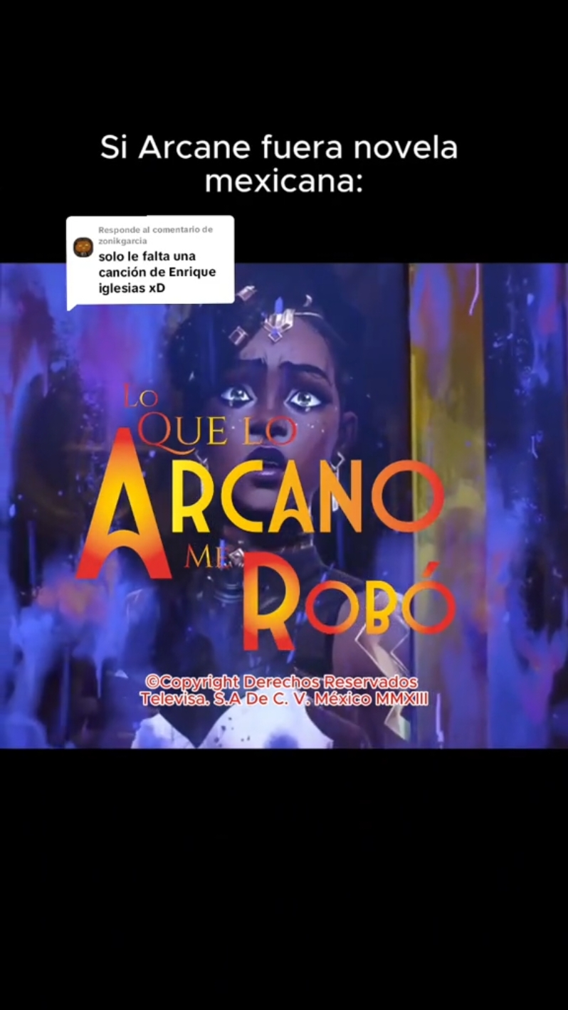 Respuesta a @zonikgarcia Arcane con intro de novela mexicana, si quieren qué lo haga con intros de novelas de otros países pueden poner sus sugerencias en comentarios 🤗 #arcaneleagueoflegends #loquelavidamerobó #arcane2024 #netflixseries #novelasmexicanas #vixcaitlyn #jinxarcaneedit #arcanetemporada2 #foryoupage❤️❤️ #arcanememes #ticktockponmeenparati #paratiiiiiiiiiiiiiiiiiiiiiiiiiiiiiii 