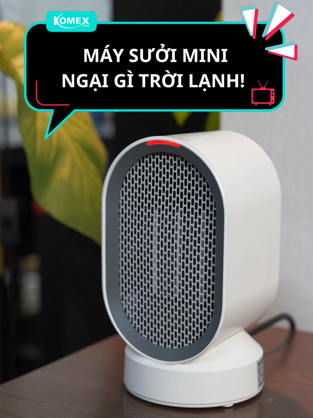 Trời đã trở lạnh mà các bác còn chưa sắm máy sưởi ư? Vậy thì thử trải nghiệm qua em sưởi mini này nhé!  #suoimini #maysuoimini #Review #Komextech #fyp