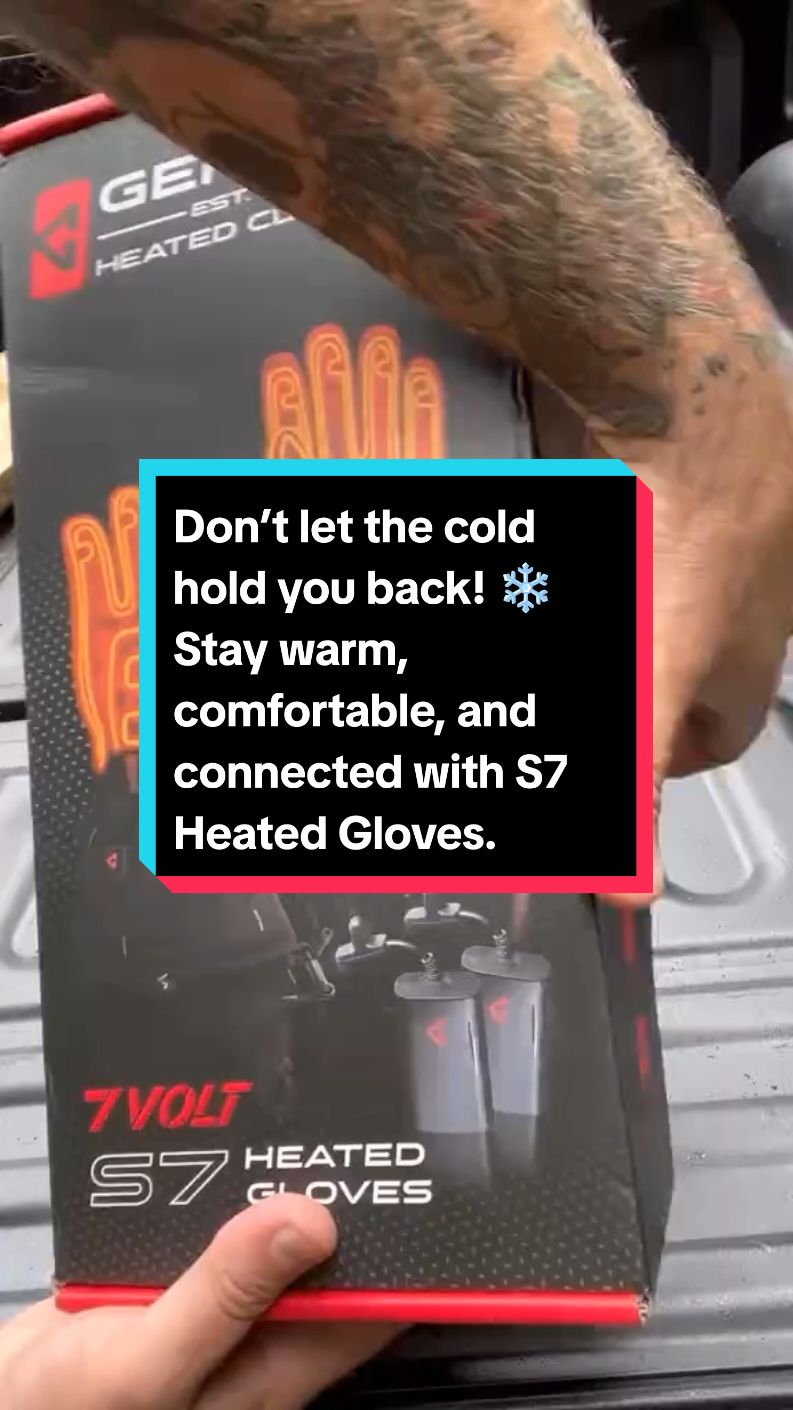 Stay Warm All Winter with S7 Heated Gloves! ❄️🔥 Beat the cold with S7 Heated Gloves, the ultimate solution for warmth and comfort in freezing temperatures. Perfect for outdoor activities like skiing, snowboarding, hiking, or simply shoveling snow, these gloves will keep your hands toasty in even the harshest conditions. Key Features: Advanced Heating Technology: Built-in heating elements across the fingers and palms provide consistent warmth at the push of a button. Rechargeable Battery: Equipped with long-lasting, high-capacity rechargeable batteries that offer up to 8 hours of heat on a single charge. Adjustable Heat Settings: Three heat levels (Low, Medium, High) to suit your needs and preferences. Easily controlled via a one-button operation. Premium Comfort: Made with high-quality, waterproof materials to protect against snow and rain. Soft and breathable lining ensures all-day comfort. Touchscreen Compatible: Use your phone or other devices without removing your gloves, thanks to touchscreen-friendly fingertips. Ergonomic Fit: Flexible, form-fitting design for full range of motion, perfect for skiing, snowboarding, or outdoor work. Stylish & Durable: Modern design with reinforced stitching for long-lasting durability and a sleek look. Why Choose S7 Heated Gloves? Stay warm no matter the temperature. Enjoy outdoor activities without freezing hands. Easy-to-use and hassle-free heat control. Designed for cold weather adventurers and outdoor enthusiasts. Get Yours Now and Never Let the Cold Stop You! 🧤🔥 #SnowGear#WinterIsComing #StayCozy#SnowProtection #HeatedGloves#HeatedGear#RechargeableGloves#HeatedTechnology#ColdHandsNoMore #WinterEssentials#StayWarm#WinterComfort#ColdWeatherGear#WinterReady#ExtremeColdProtection#OutdoorAdventure#SkiingGear#SnowboardingGear#WinterSports#AdventureGear#OutdoorLifestyle